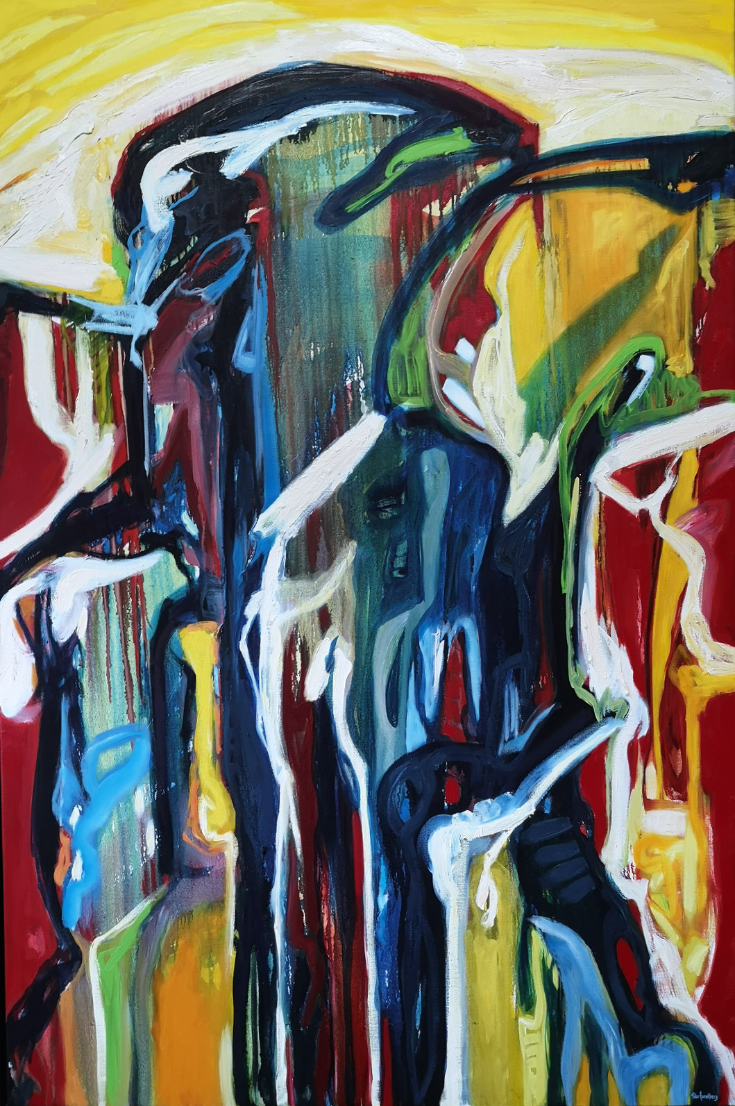 140X100 Cm 041 13 A Closer Look At The World Behind