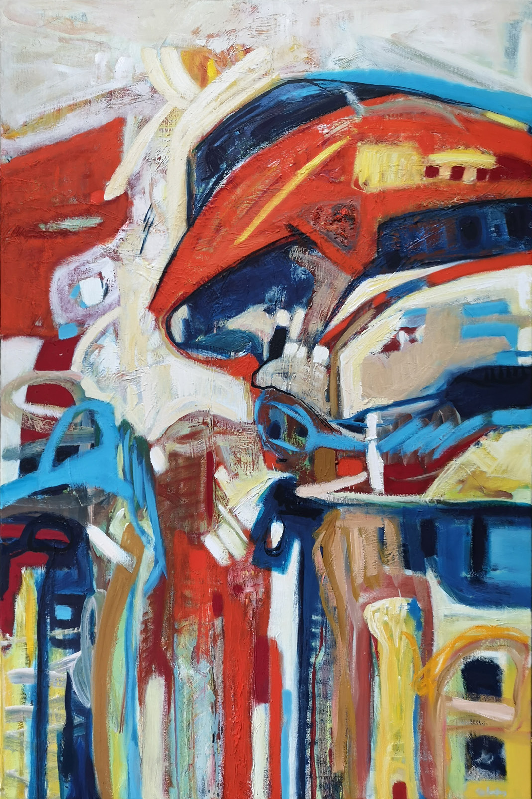 120X80 Cm A Closer Look At The World Behind