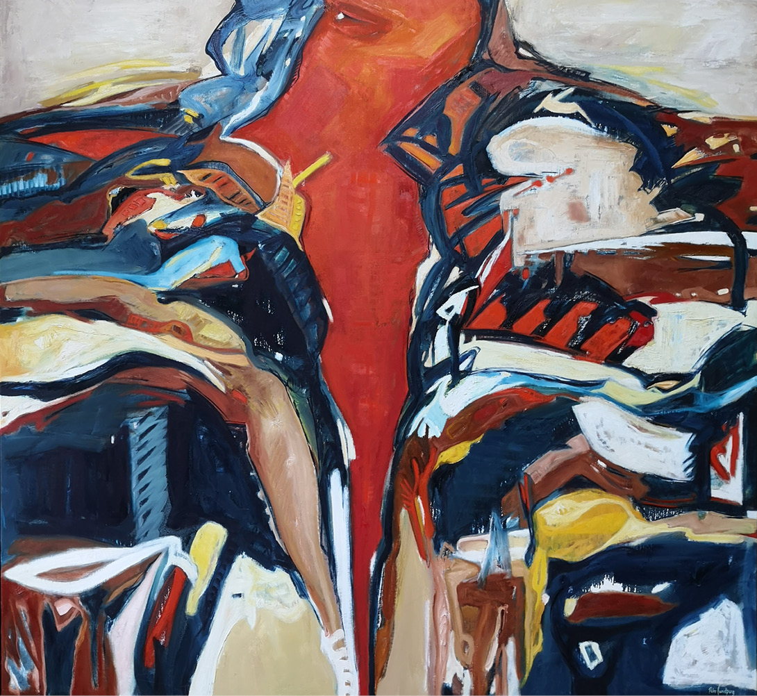 140X150 Cm 039 08 A Closer Look At The World Behind