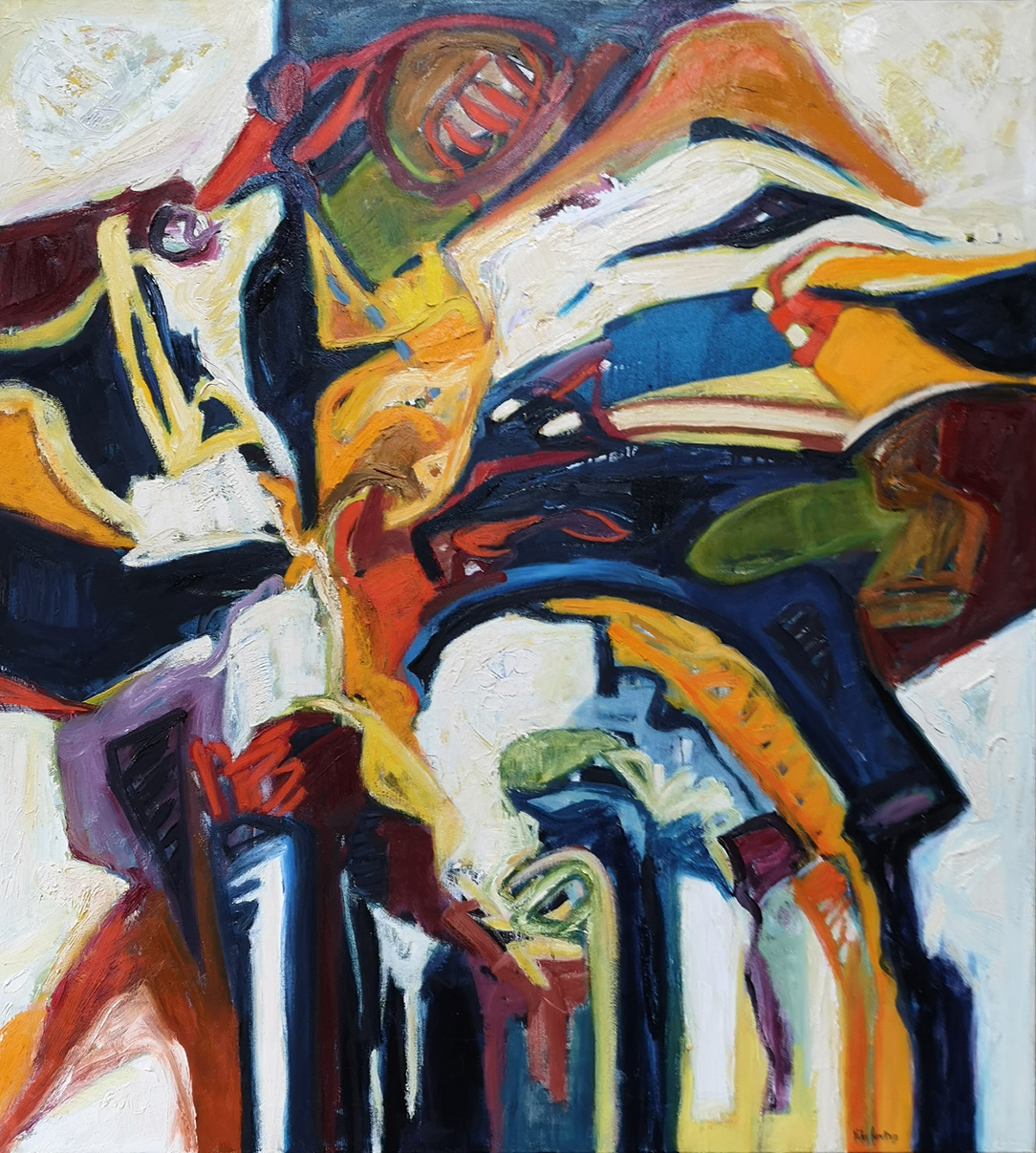 100X90 Cm 032 11 The World Behind